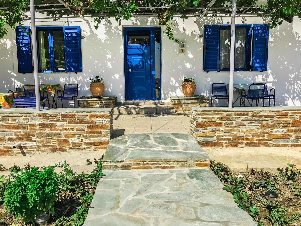 Katerina Beach Rooms Ándros Dış mekan fotoğraf